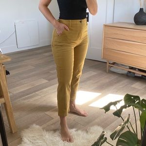 SALE Madewell Stretch Denim Straight Leg Chinos